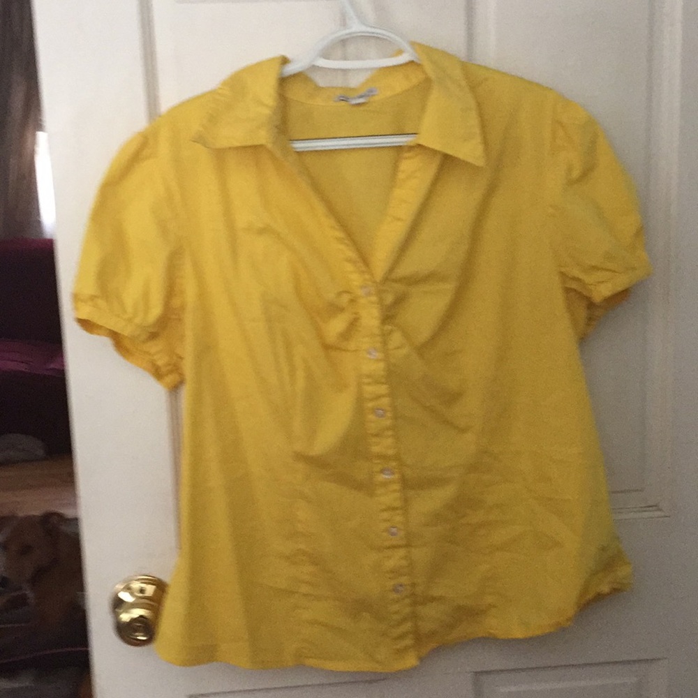 Ruched dress top